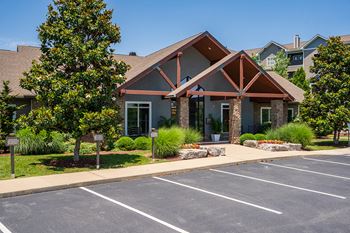 Parking Lot in Front of The Falls at 109 Clubhouse